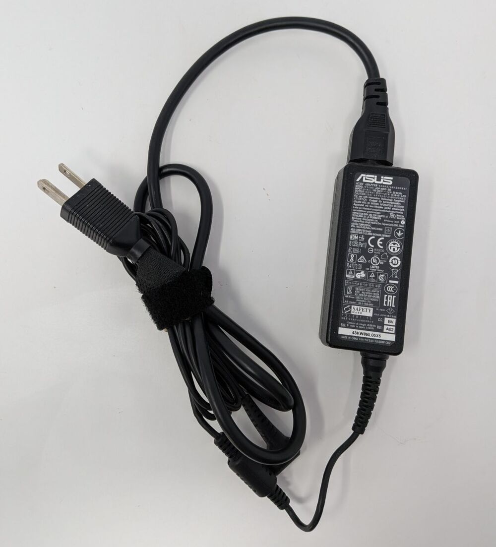 OEM ASUS ADP-40KD BB 40W 19V 2.1A Charger 4.0x1.35mm C202S For Laptop Chromebook